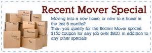 Recent Move Special